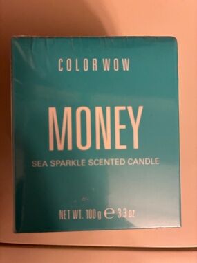 COLORWOW Money Sea Sparkle Scented Candle - Teal